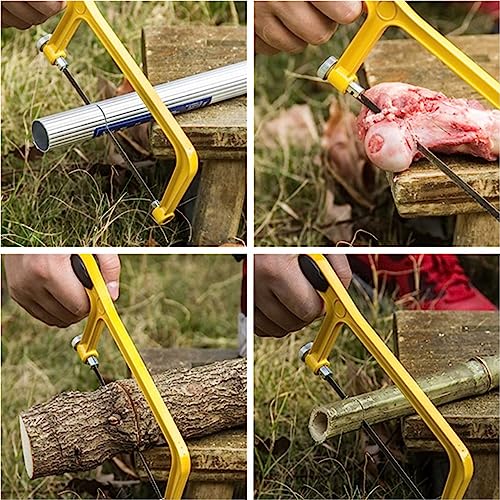 Hanpex 6 in. Mini Hacksaw & mitre Block Set - 150mm Extra Fine Cut Hack Saw with Bi-Metal Blade Hanpex