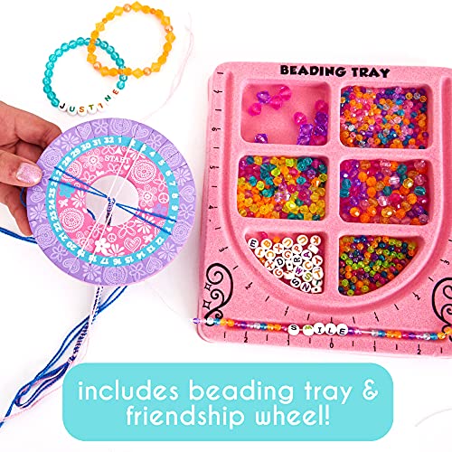 Just My Style My Very Own Jewelry Studio, Personalized Bracelet Making Kit With 1700+ Beads, Bead Kit Great for On-The-Go, Travel DIY Custom Just My Style