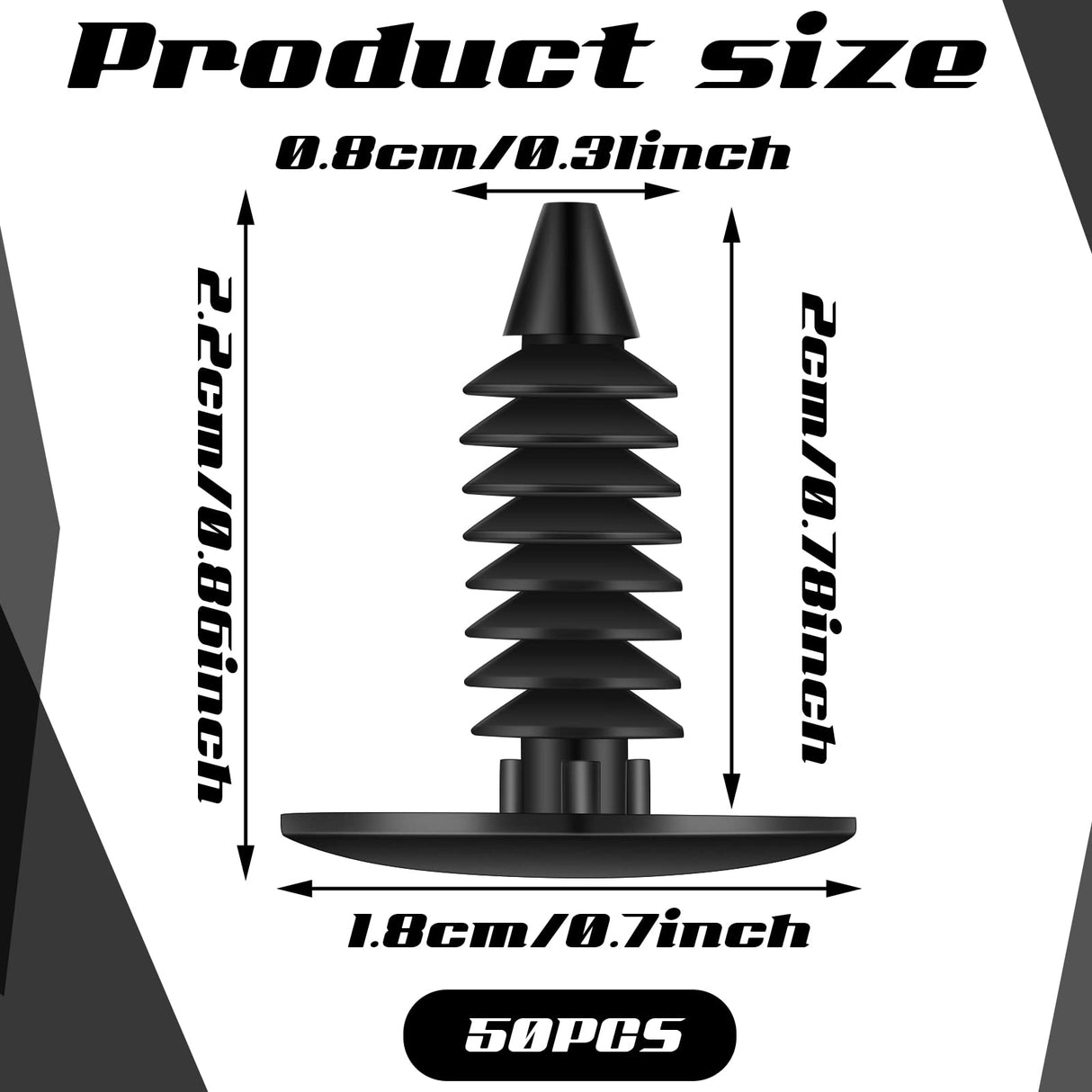 50 Pcs Honeycomb Pins Honeycomb Laser Bed Hold Down Pins Honeycomb Fixing Needle Laser Engraver Accessories Grid Working Table Laser Cutter and Queekay