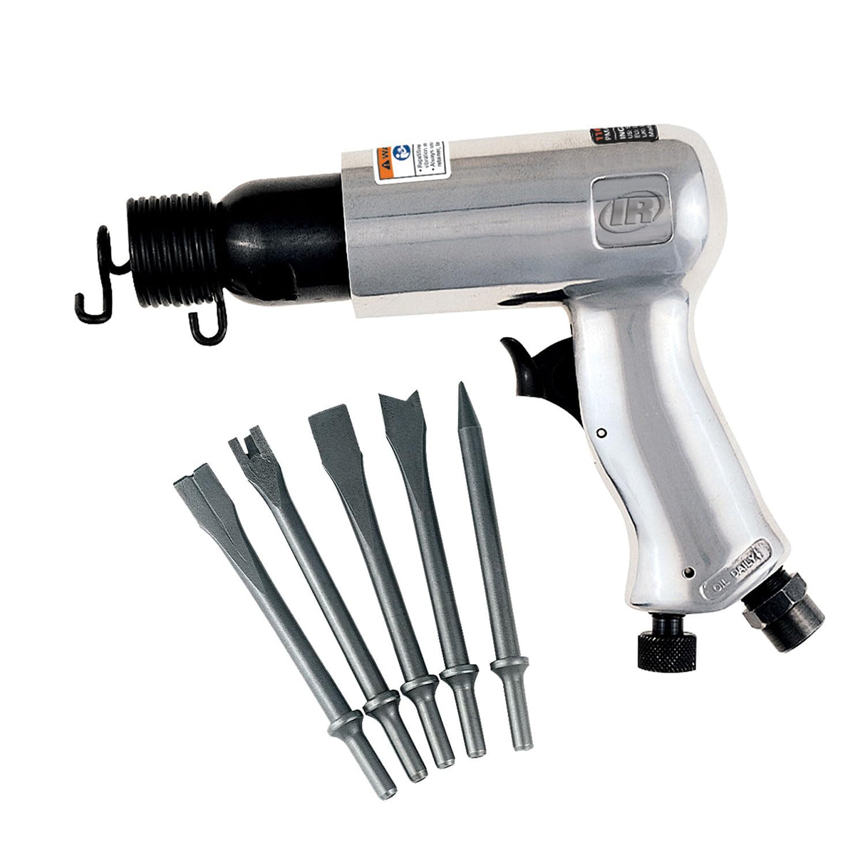 Ingersoll Rand 116 Standard Duty Air Hammer, 116K - Tool plus 5 Piece Chisel Set Ingersoll Rand