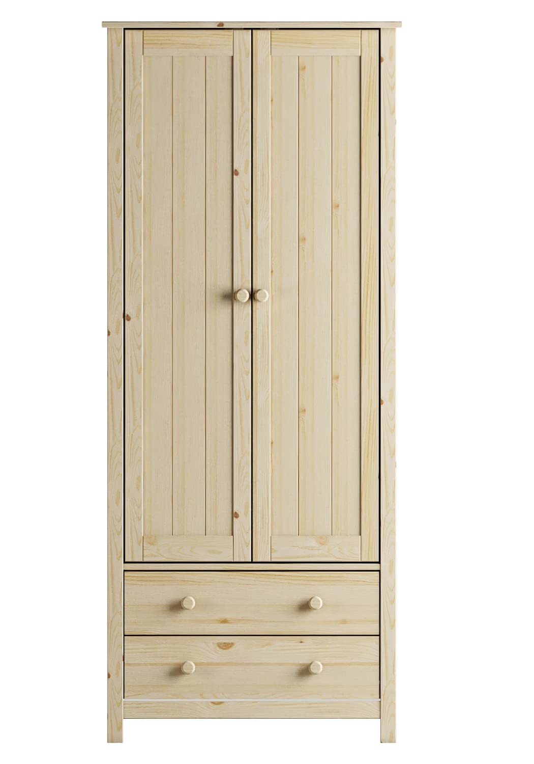 Elegant Wooden Wardrobe Closet Armoire with Spacious Storage, Drawers, and Doors - Ideal Bedroom Armoire Wardrobe Closet for Organizing Clothing Generic