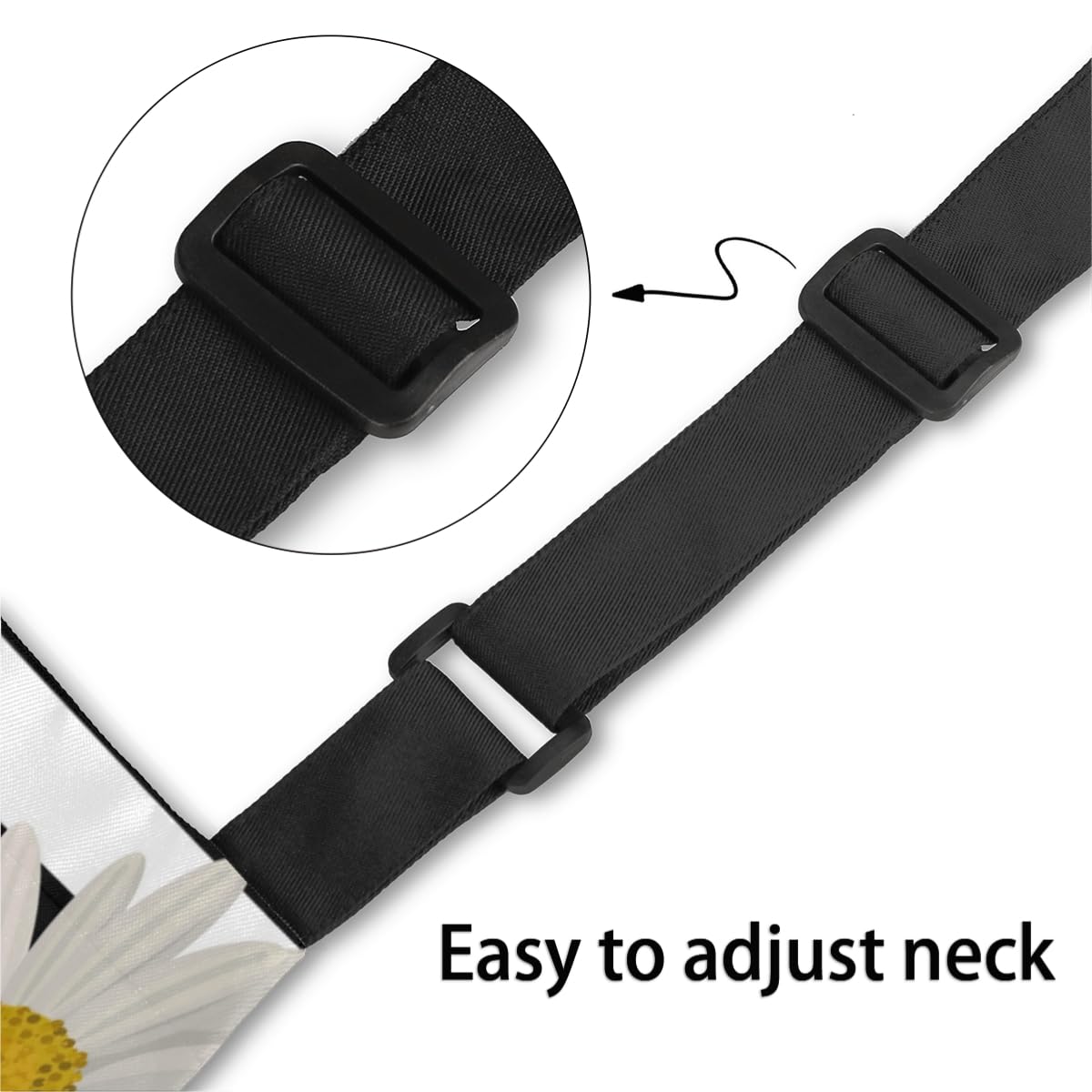 bisibuy Sunflower Music Notes Aprons for Men with Pockets Adjustable Bib Apron for Women Workshop BBQ Chef Apron Long Ties bisibuy