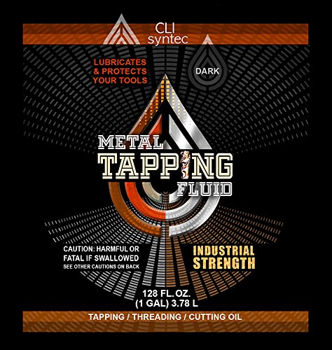 Premium Metal Tapping Fluid - 128 FL. OZ. (1 Gallon) Threading and Cutting Oil CLIsyntec
