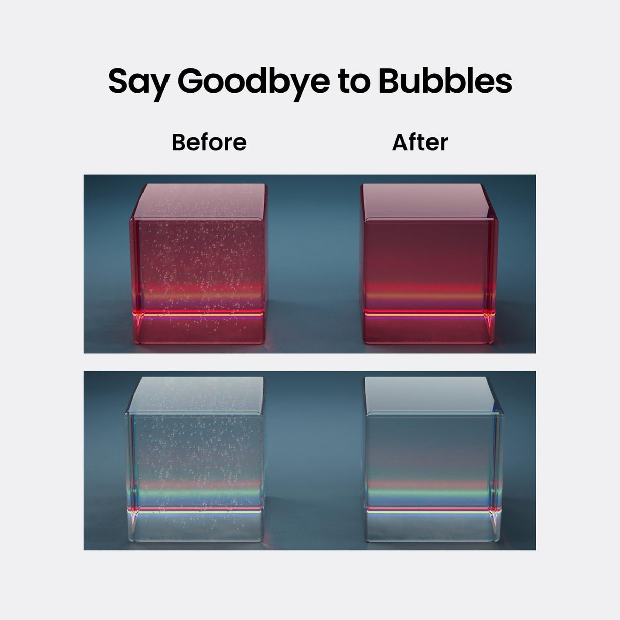 Resiners Resin Bubble Remover, Quickly Remove 99% Bubble Within 9 Minutes, 95kPa Vacuum Degassing Chamber, Compact Size Epoxy Resin Airless Machine Resiners