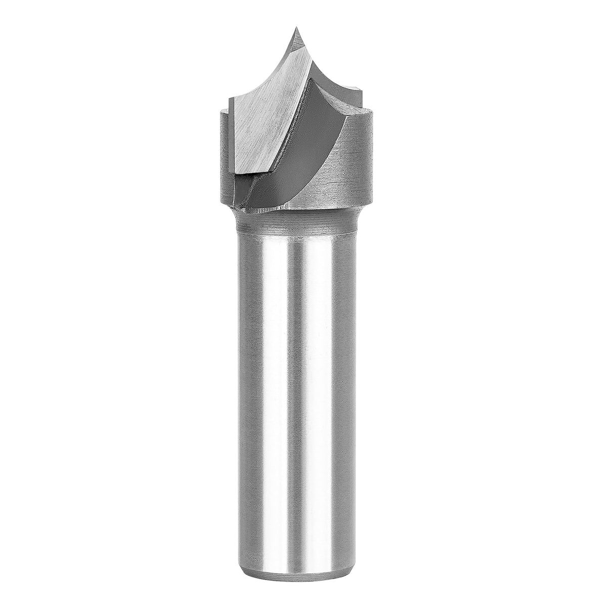 SpeTool 3/8" Radius Point Cutting Rounover Router Bits 1/2 Inch Shank 3/4" Cutting Diameter , 2 Flute Solide Carbide Tipped Round Over CNC Router Bit SpeTool