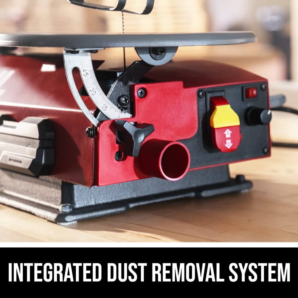 SKIL 1.2 Amp 16 in. Variable Speed Scroll Saw with Foot Pedal & LED Work Light for Woodworking-SS9503-00 Skil