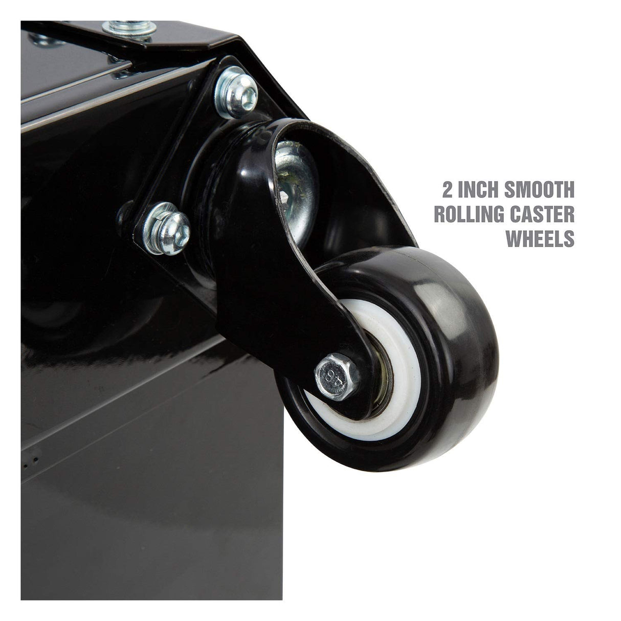 OEMTOOLS 24994 Workshop Creeper Seat (Black), Mechanics Stool with Wheels, Rolling Work Seat with Built In Toolbox, Mechanic Roll Chair with OEMTOOLS