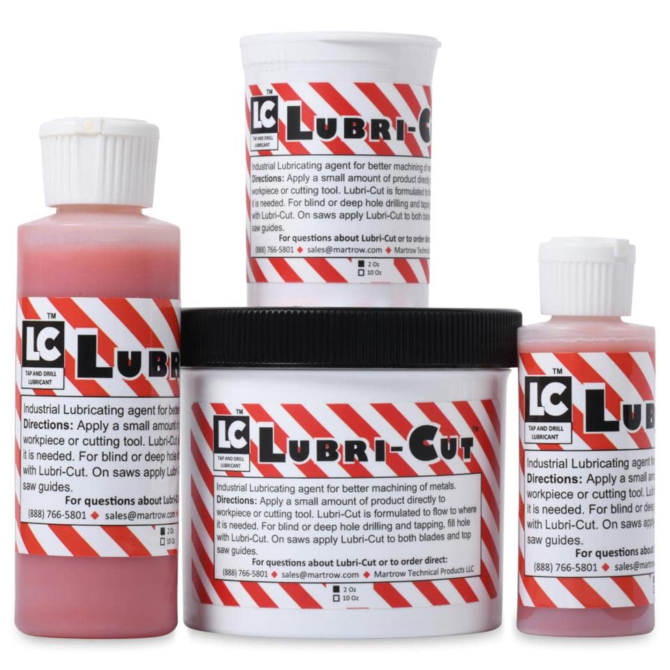 Lubri-Cut Drilling and Tapping Gel | Drill Cutting Oil for Drilling Metal | Tapping Fluid | Drill Cutting Fluid | Metal Cutting Fluid | Made in USA Lubri-Cut
