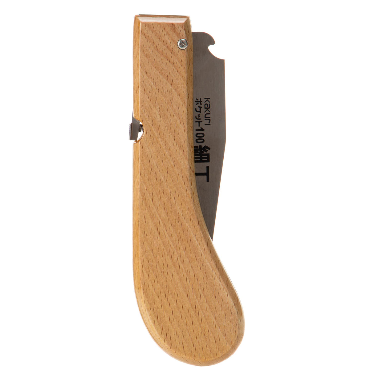 KAKURI Flush Cut Saw Folding 4" for Woodworking, Japanese Pull Saw Razor Sharp Flexible Japanese Steel Blade, Precision Trim Saw for Dowels, Pegs, KAKURI