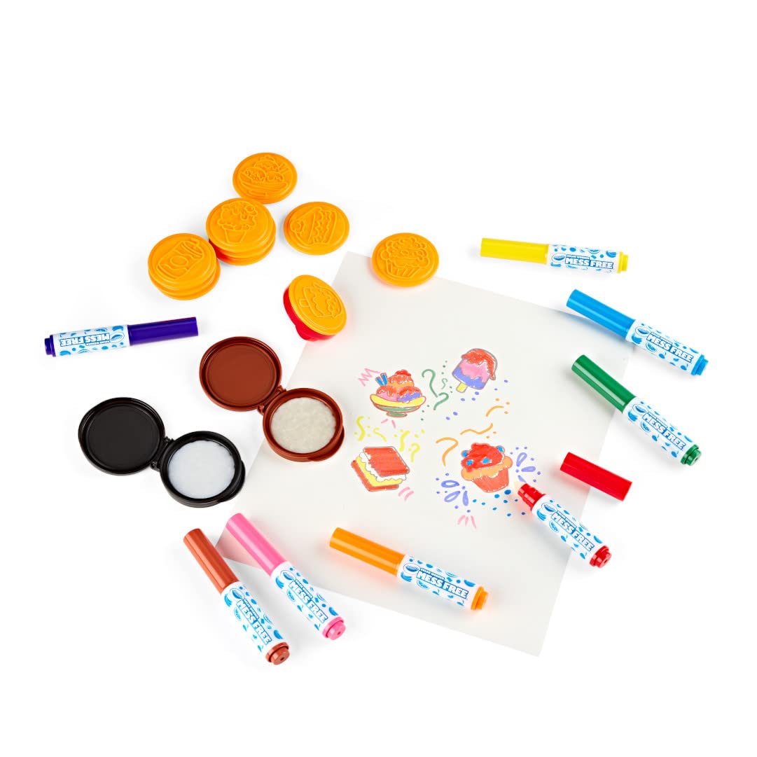 Crayola Color Wonder Mess Free Coloring Set, 50 Blank Coloring Pages, Scented Color Wonder Stamps and Markers, Refill Set Crayola