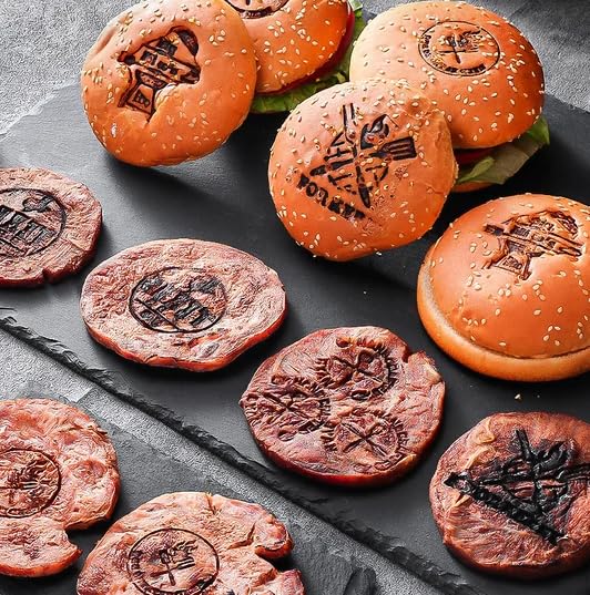 Personalised Custom Steak Branding Iron - Versatile Food and Craft Stamp TPFOON