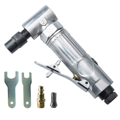 PROSHI 1/4-Inch Angle Air Die Grinder, Mini Air Angle Die Grinder, pneumatic angle die grinder, 90 Degree Angled Air Die Grinder, Edge Series Air