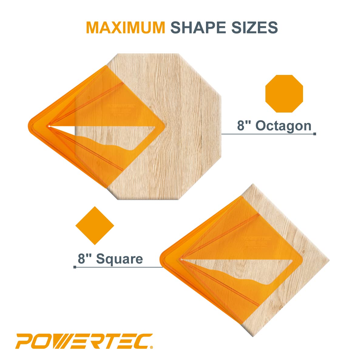 POWERTEC 71080 Plastic Center Finder – Wood Turner Tools Series POWERTEC