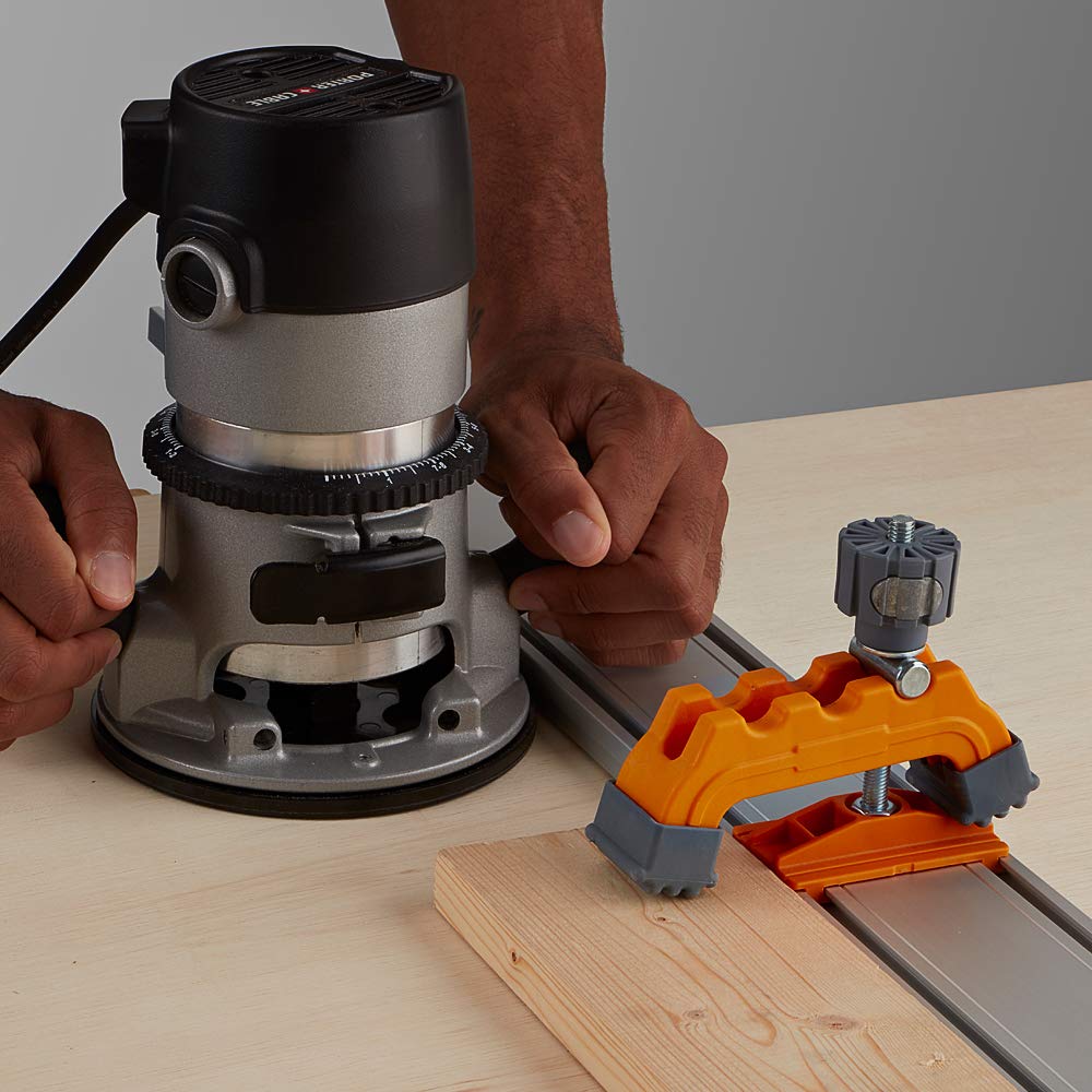 BORA 5-Piece NGX Deluxe Clamp Edge System Set for Making Precision Cuts, Includes 50-inch Clamp Edge, 50-inch Extension, NGX Saw Plate RT, NGX Bora