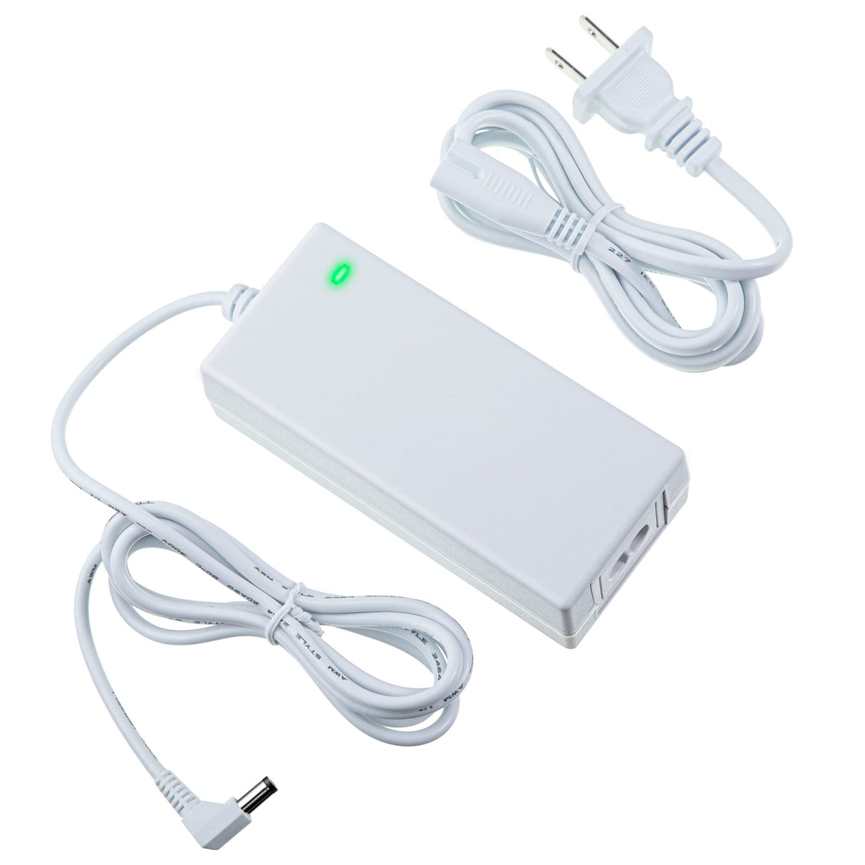 Enhon Power Cord Replacement Compatible with Cricut Explore 3 Cutting Machine, 24V AC DC Power Adapter Replacement Cord with 90 Degree Connector Enhon