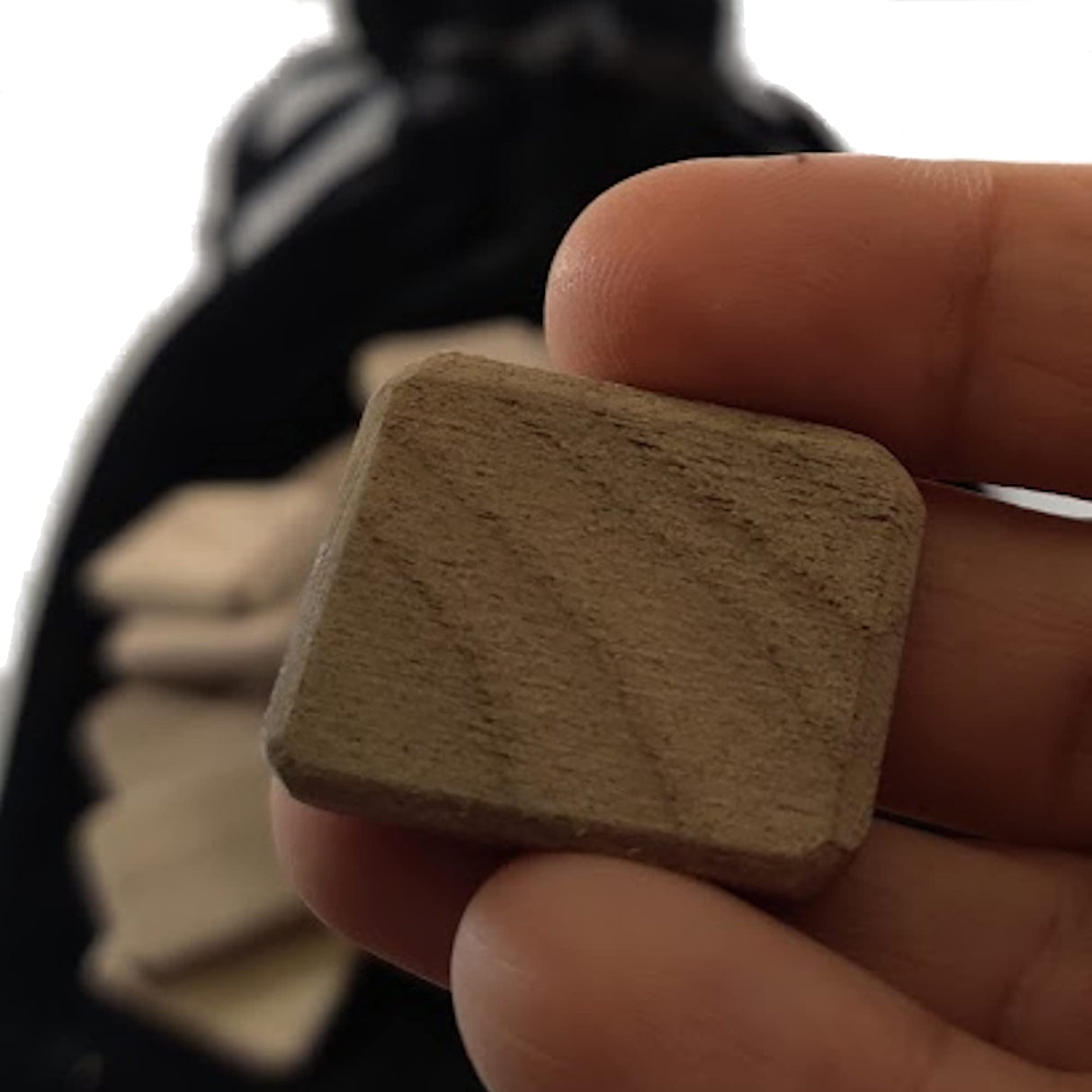 Wooden Runes Set Unfinished Blank Runes- Do it Yourself Kit - with Booklet - Elder Furthark Alphabet Viking Runes for Divination and Healing (Walnut) THE HEALER'S WAY