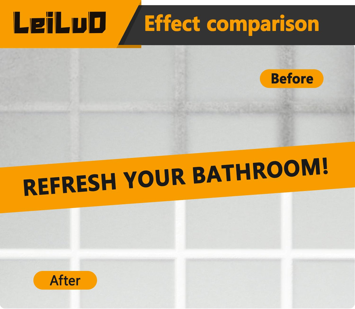 LEILUO Oscillating Multi Tool Blades 6 Pack Diamond Multitool Blades Kit for Grout Removal Fit DeWalt Milwaukee Makita Ryobi and More LEILUO