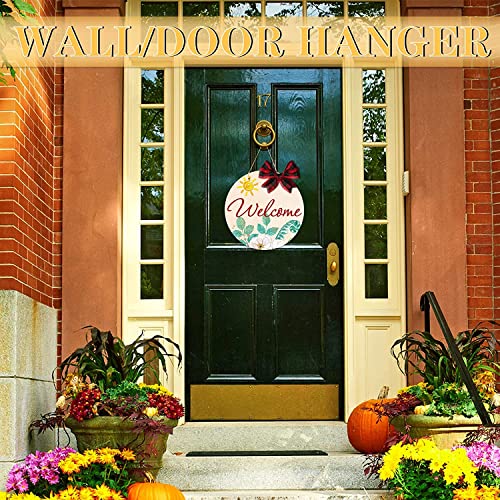 Balsa Wood Sheets 22Pcs 12 Inch Round Basswood Wood Discs for Crafts, Unfinished Wood Circles Wood Rounds Wooden Cutouts for Crafts, Door Hanger, Thiecoc