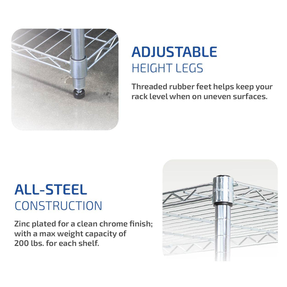 MonsterRax Clothing Rack - Garment Rack Storage, Wardrobe Clothes Organizer, Steel Clothing Racks, Shoes and Clothing Organizer, Adjustable Garment MonsterRAX Storage Solutions