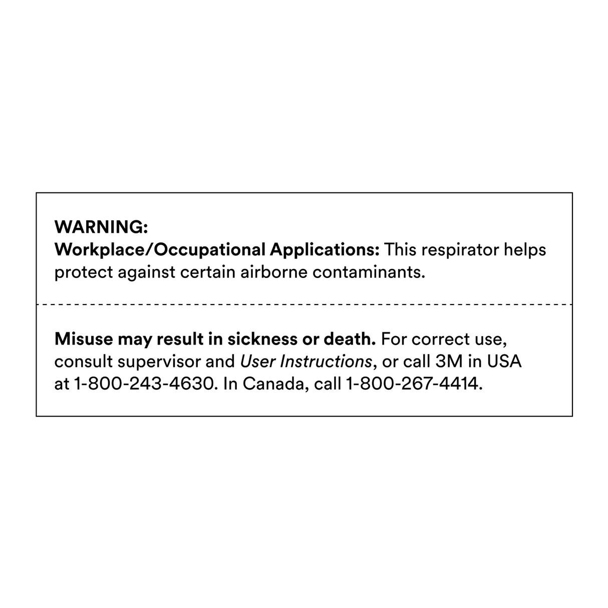 3M Professional Multi-Purpose Respirator, Medium (62023H1-DC) 3M Safety