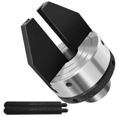 NNBWKIXI 2-inch 2-Jaw Pen Drilling Wood Lathe Chuck with 1" X 8TPI Direct Thread,Dedicated Pen Drilling Lathe Chuck Chuck for Woodturning Pen Turning