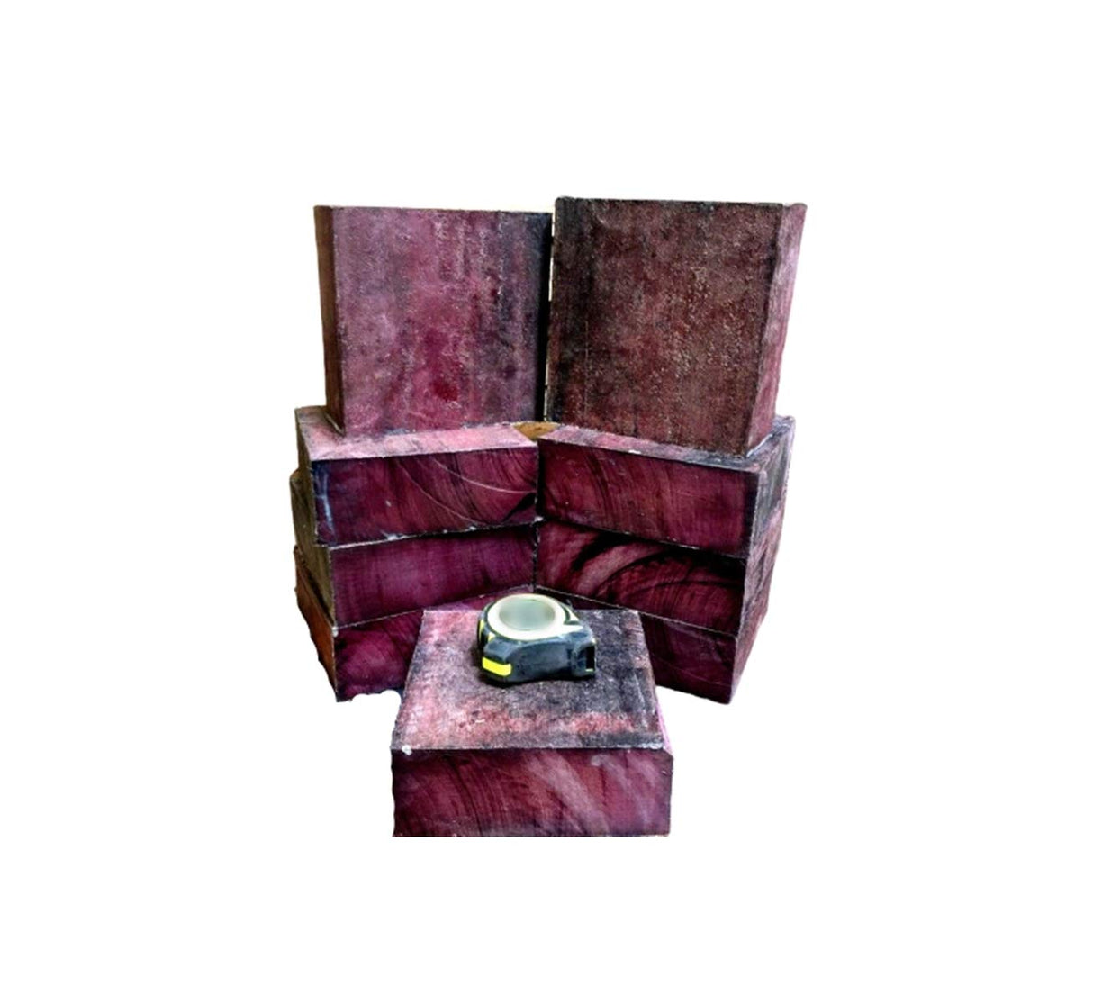 6 x 6 x 2 Lumber Bowl Turning Lathe Wood Blanks One Beautiful Exotic Board Dowel Cap Purpleheart Ministry of Warehouse