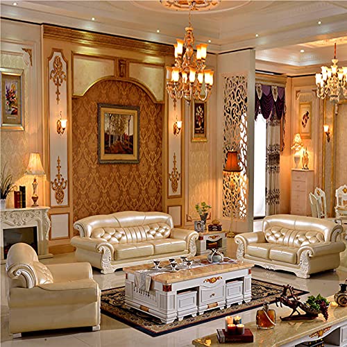 LXYUUM Wood Carved Applique Onlay Unpainted Corner Onlay Applique Door Cabinet Rose Unpainted European Style (03, 30x8cm/11.81x3.15inch) LXYUUM