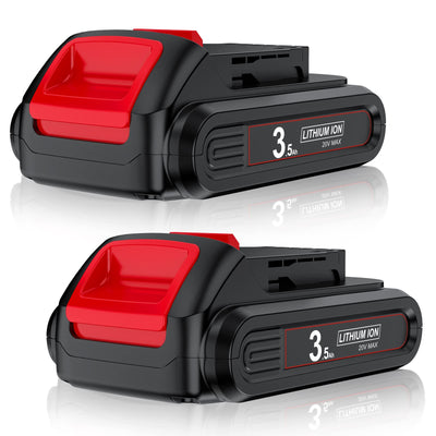 Bonadget 3.5Ah 2Pack 20V Battery Replacement for Dewalt Battery 20Volt Max Li-ion Battery Compatible with Dewalt 20V Battery DCB200 DCB203 DCB204