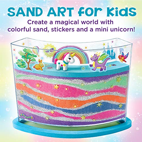 Creativity for Kids Rainbow Sandland - Make Your Own Sensory Sand Art for Kids - Arts and Crafts for Kids Age 6+ Creativity for Kids