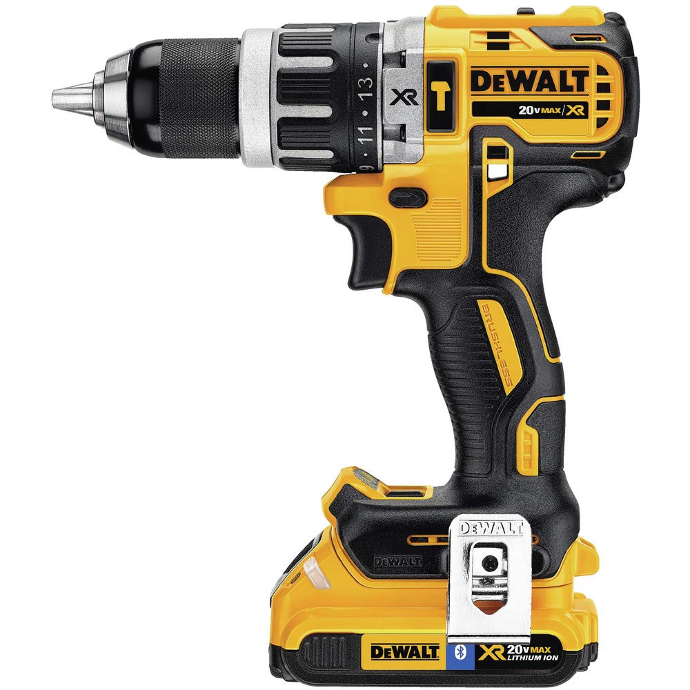 DEWALT 20V MAX XR Brushless Impact Driver and Hammer Drill Combo Kit , Compact 2.0Ah (DCK287D2) DEWALT