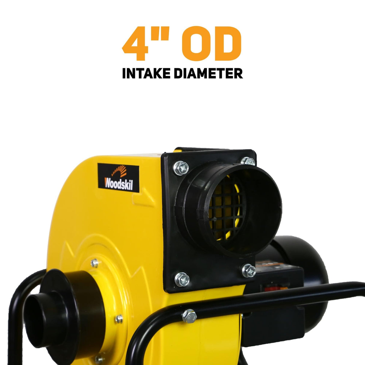 Woodskil 1HP Portable Dust Collector for Woodworking, 300 CFM Dust Collector with Wheels& 13 Gallons Bag, DC-A 2023 Woodskil