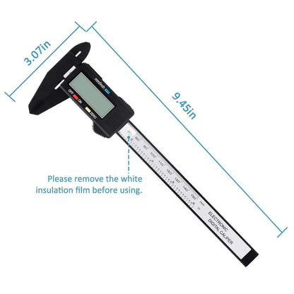 Digital Caliper, Adoric 0-6" Calipers Measuring Tool - Electronic Micrometer Caliper with Large LCD Screen, Auto-Off Feature, Inch and Millimeter