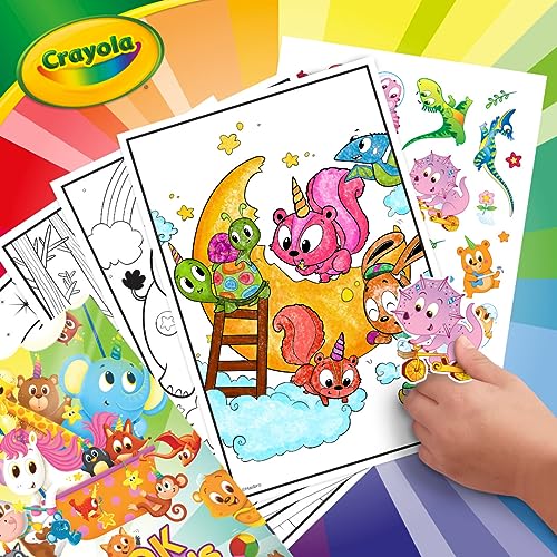 Crayola Coloring Book, Big Book of Animal Pals, 288 Coloring Pages, Gift for Kids, Age 3, 4, 5, 6 Crayola