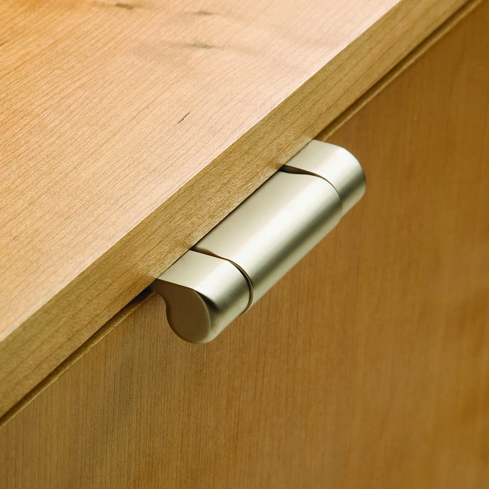 60 inch-Pound Lid Stay Torsion Hinge, Satin Nickel Finish, 2 per Pack ROCKLER