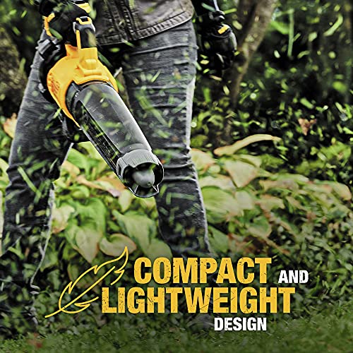DEWALT 20V MAX* XR Leaf Blower, Cordless, Handheld, 125-MPH, 450-CFM, Tool Only (DCBL722B) DEWALT