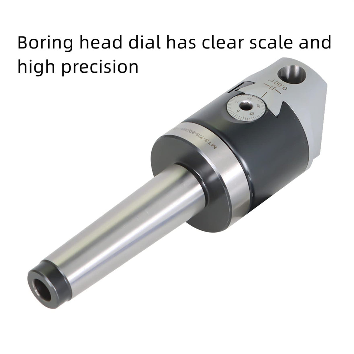 waltyotur 2 Inch Boring Head MT3 Bar Tool Set for Milling Forming and Drilling Machines waltyotur