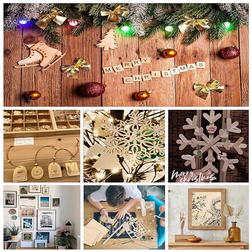 18 Pack Selected Basswood Sheets for Crafts-5 x 7 x 1/16 Inch- 1.5mm Thick Plywood Sheets - Balsa Wood Sheets -Unfinished Wood Boards for Laser twinsfox