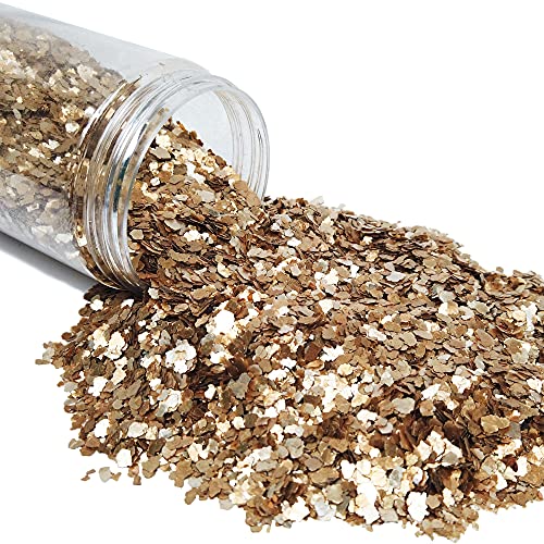 TWINKLING Natural Colored Mica Flakes, Gilding Flakes, Mica Flakes Glitter,Mica Flakes Leaf for DIY Resin Art Crafts, Nail Art, Painting,Jewelry TWINKLING