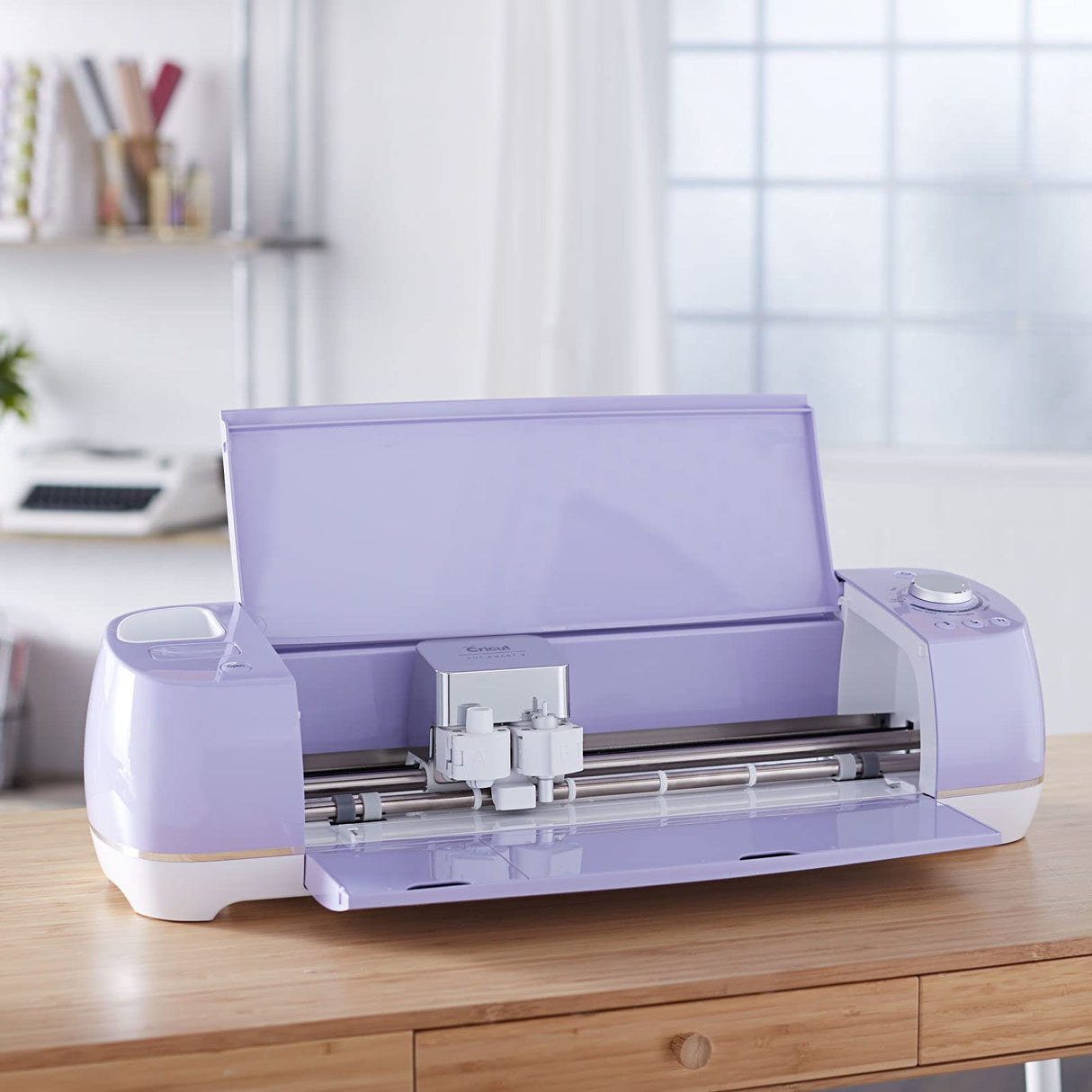 Cricut Explore Air 2 with Everyday Iron-On Samplers, Vinyl Rolls, Essential Tool Set and Portable Trimmer Bundle - Neutral Cutting Machine Materials Cricut