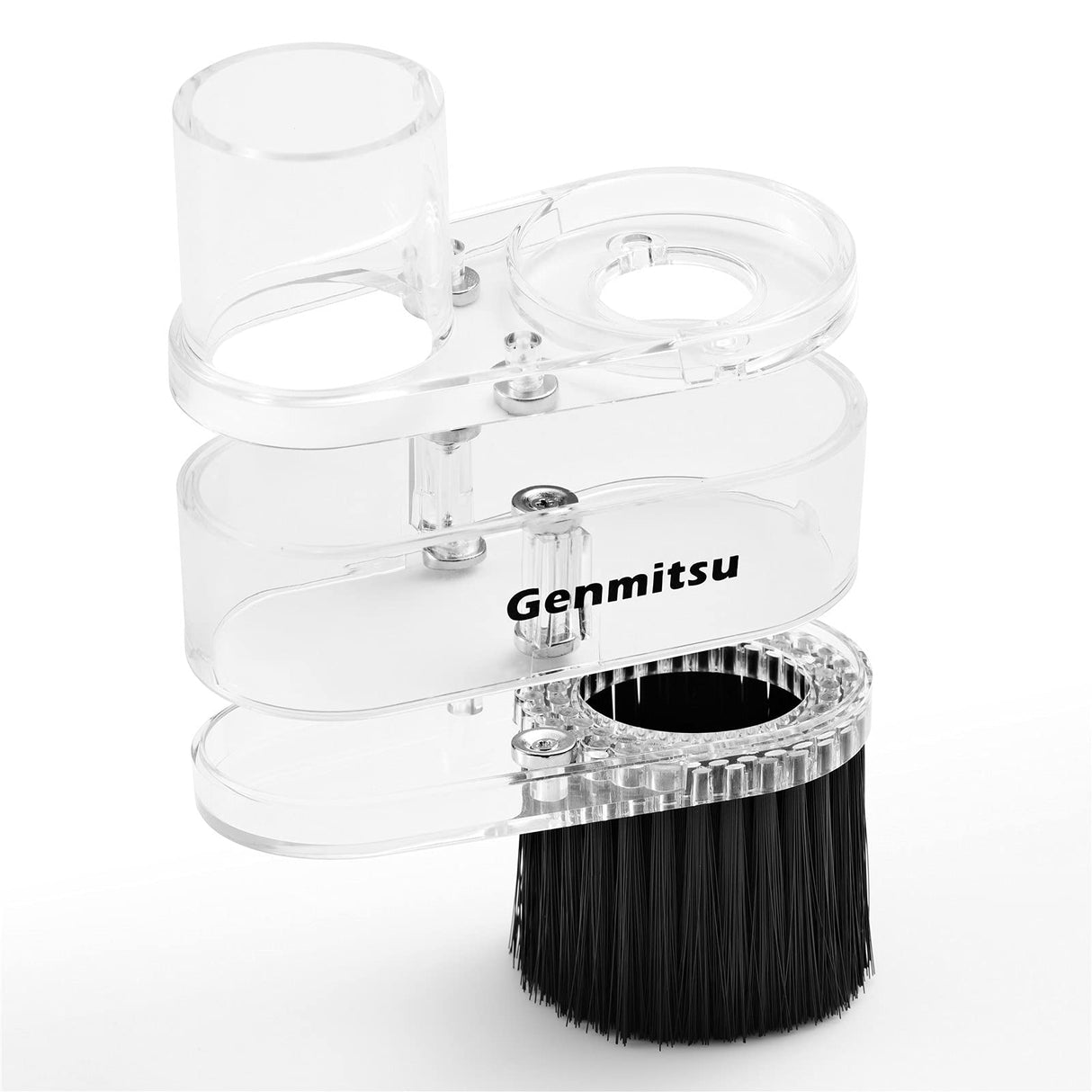 Genmitsu CNC Dust Shoe ABS Cover Cleaner for 3018 Series CNC Router/CNC Machines with a 42mm Diameter Motor, Hose Adapter Outer Diameter 38mm (1.5″), Genmitsu