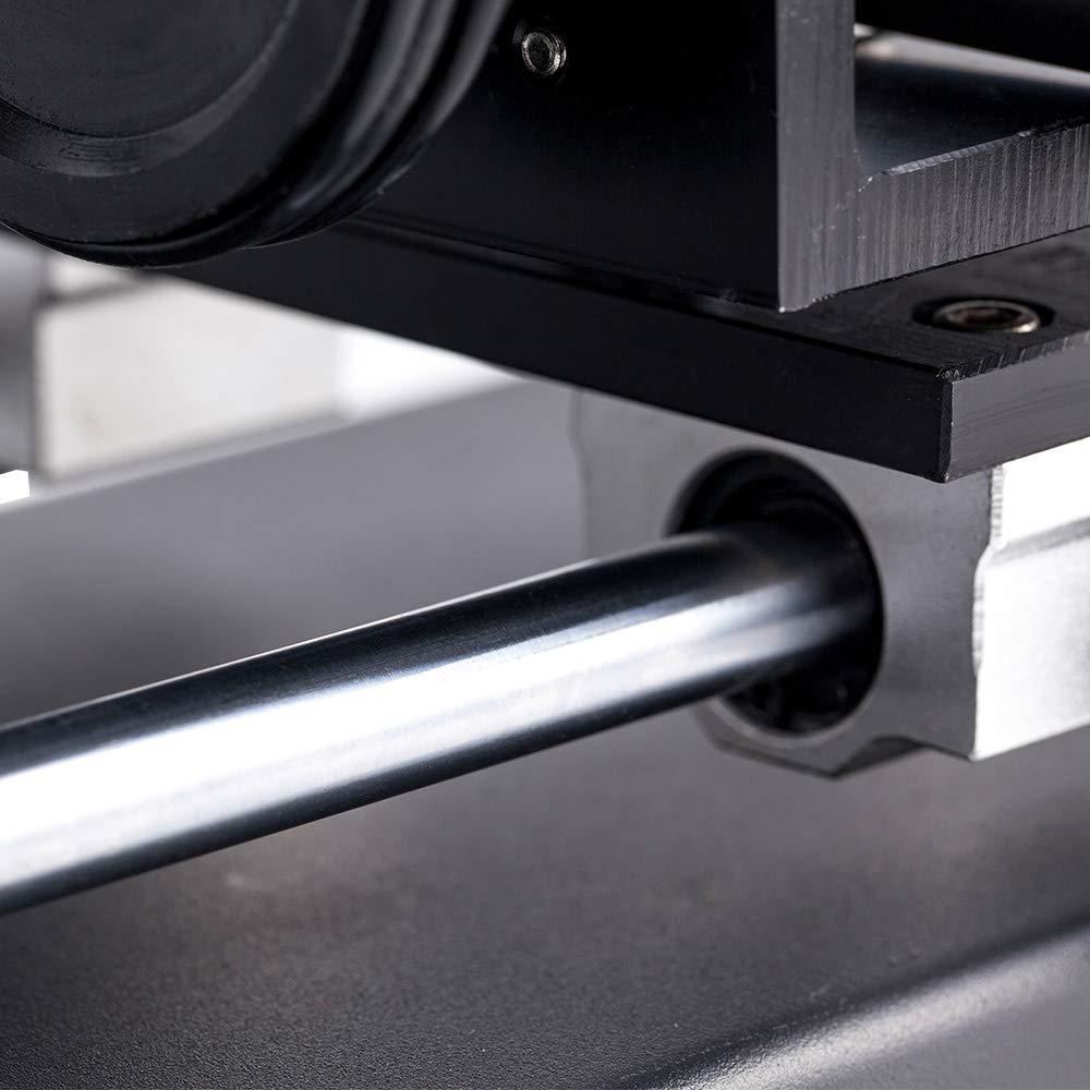 Cloudray Co2 Laser Rotary Attachment Rotary Axis 2 Axis CNC Laser Rotary Attachment with Nema 23 2-Phase Stepper Motor(Roller-4 Pin) Cloudray