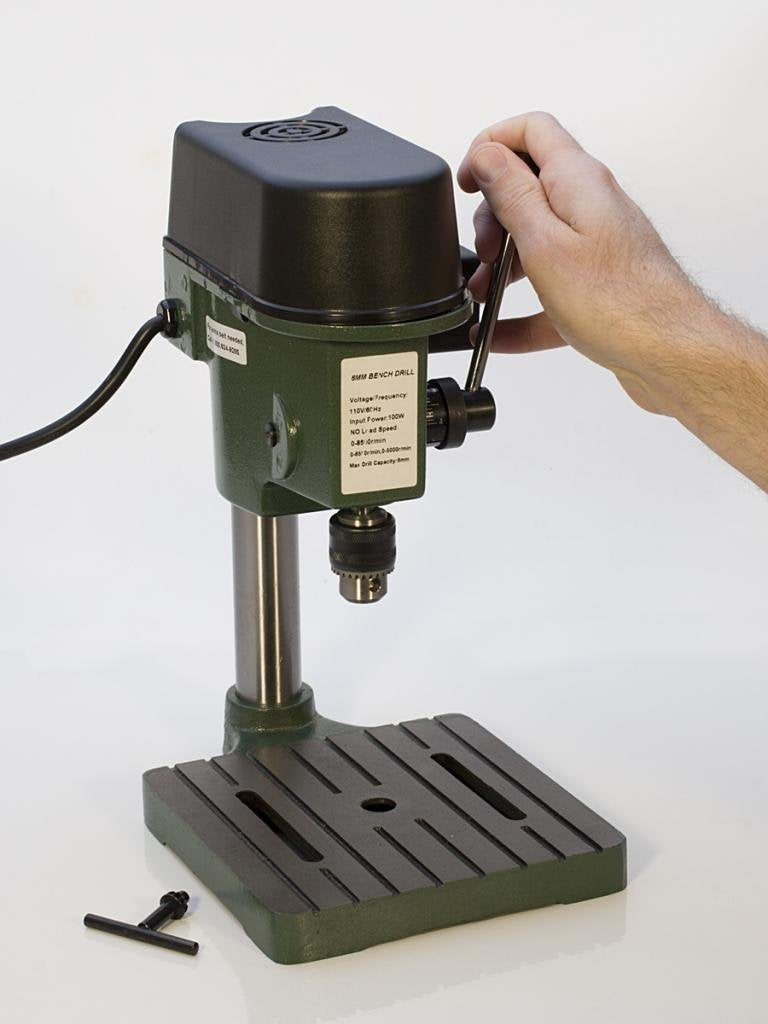 Small Benchtop Drill Press, 3 Speed | DRL-300.00 Eurotool