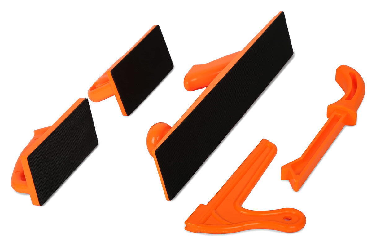 WEN Push Block and Push Stick Safety Set for Woodworking, 5-Piece (WA0001) WEN