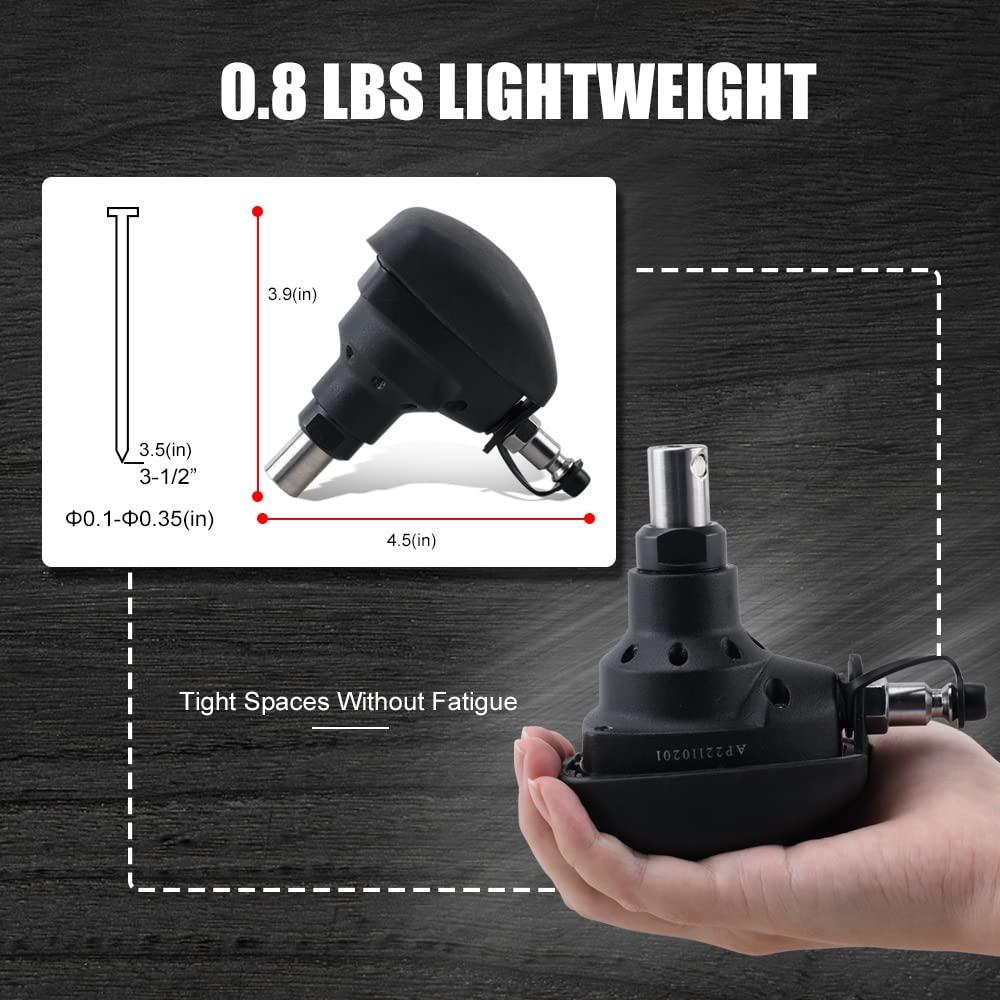 AEROPRO TOOLS Palm Nailer Pneumatic with Magnetic Tip, Joist Hanger Nail Gun, Metal Connector Nailer, Mini Air Palm Nailer, Pneumatic Nail Hammer, AEROPRO TOOLS INC