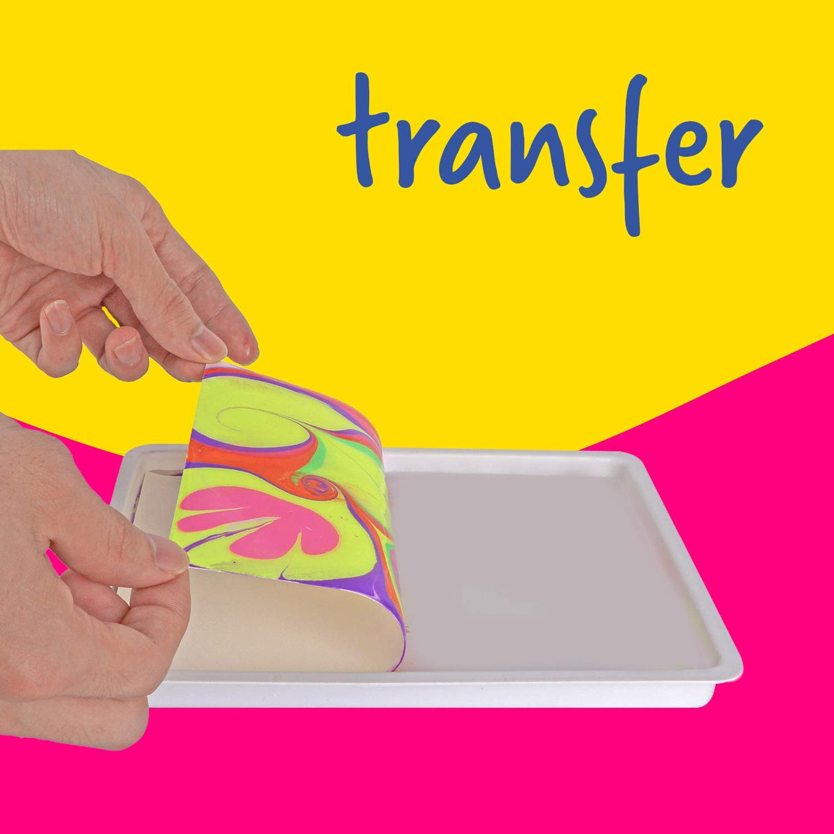 Marbling Paint Art Kit for Kids - Arts and Crafts Gifts for Girls & Boys Ages 6-12 Years Old - Craft Kits Set - Best Paint Gift Ideas Activities Toys Dan&Darci