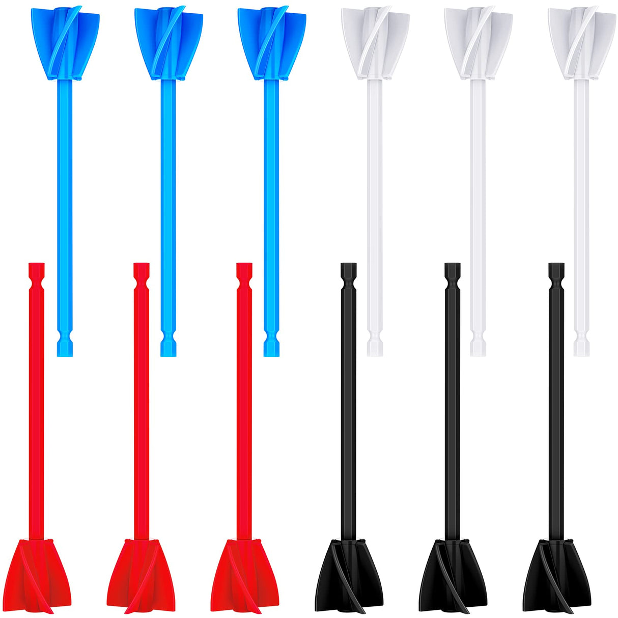 12 Pieces Paint Mixer Drill Attachment,Helix Paint Mixer Resin Drill Mixer Paint Stirrers Drill Attachment for 1 Gallon of Paint Epoxy Resin Silicone Lauwell