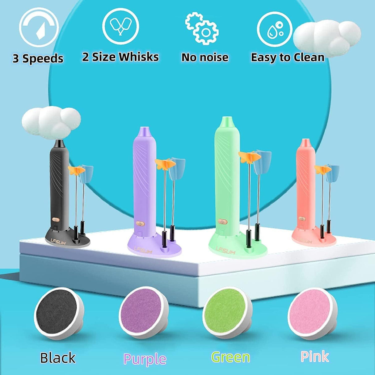 Electric Epoxy Resin Handheld Mixer for Minimizing Bubbles, Stirrer for Resin, Silicone Mixing WoodArtSupply
