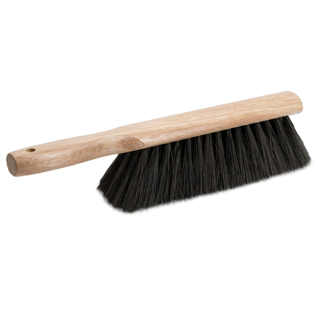MARSHALLTOWN Beaver Tail Brush, Black Horsehair Fibers, 13 1/2 Inch Length, Masonry, Concrete, Made in the USA, 6517 Marshalltown