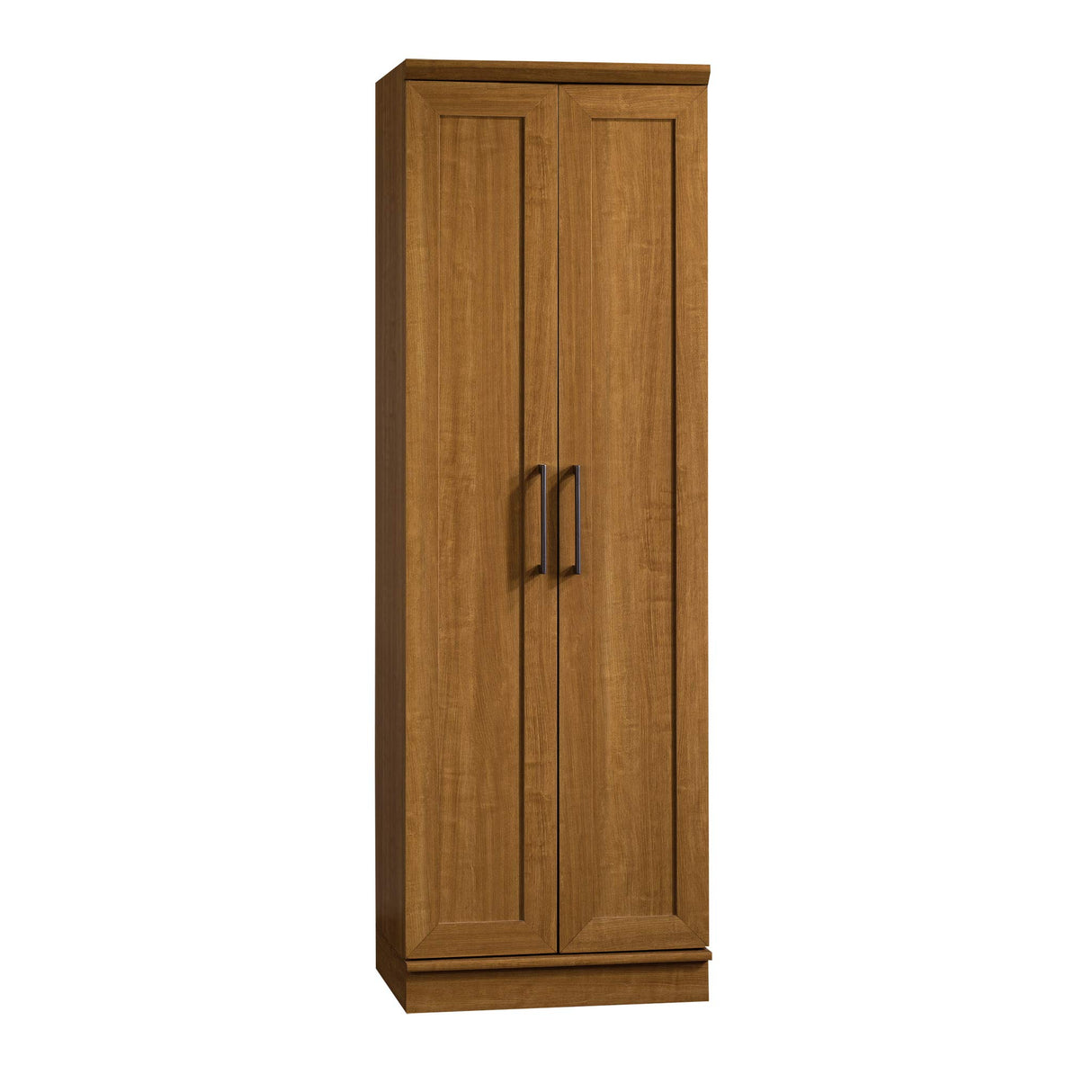 Sauder HomePlus Storage Pantry cabinets, L: 23.25" x W: 17" x H: 71.18", Sienna Oak finish Sauder