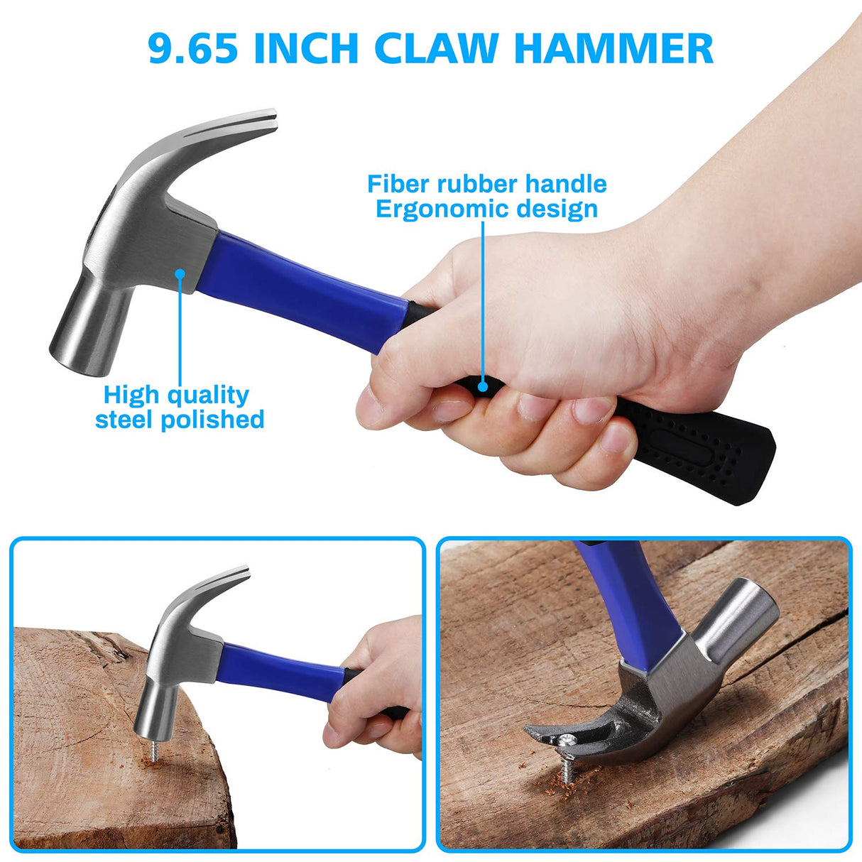 112 Piece Power Tool Combo Kits with 21V Cordless Drill, Professional Household Home Tool Kit Set with DIY Hand Tool Kits for Garden Office House jar-owl